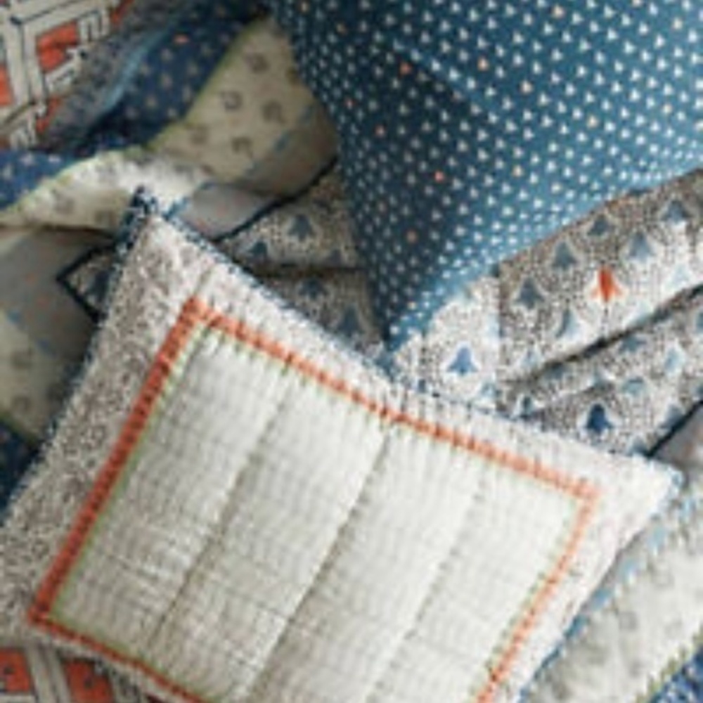 Anthropologie Linden Standard Pillow Sham